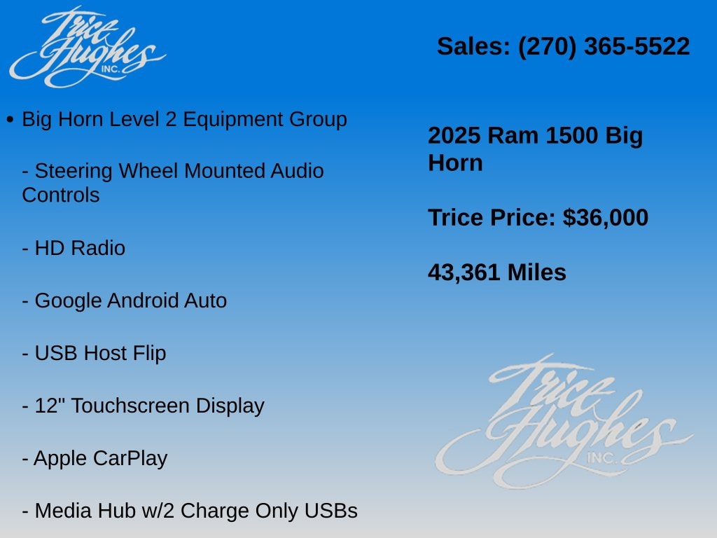 2025 RAM Ram 1500 Pickup Big Horn/Lone Star - Photo 32