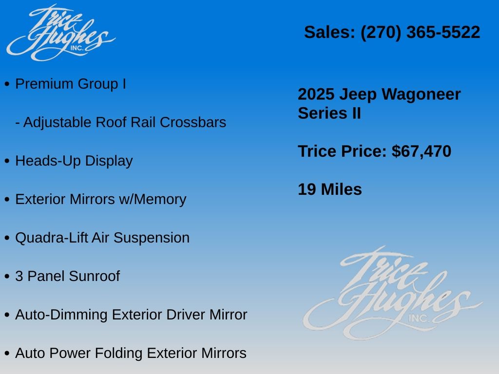 2025 Jeep Wagoneer Series II - Photo 27