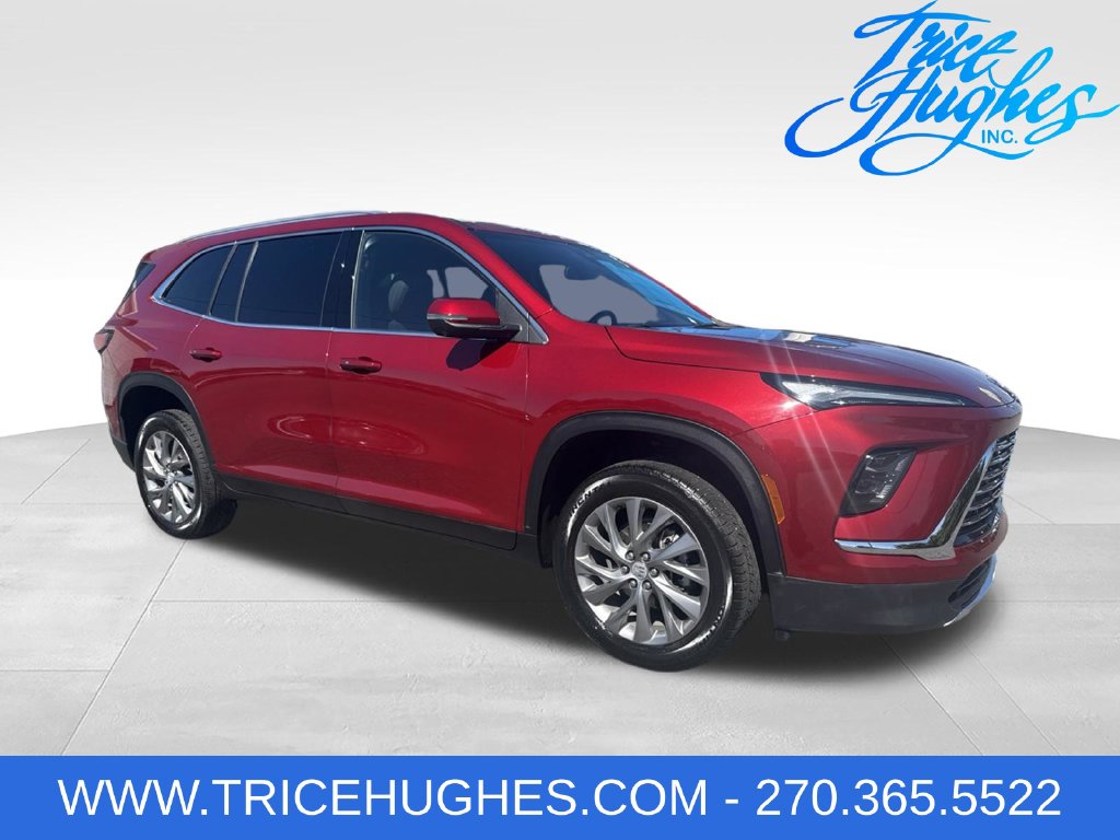 Cherry Red Tintcoat 2025 Buick Enclave SUV / Crossover Four-Wheel Drive 8-Speed Automatic