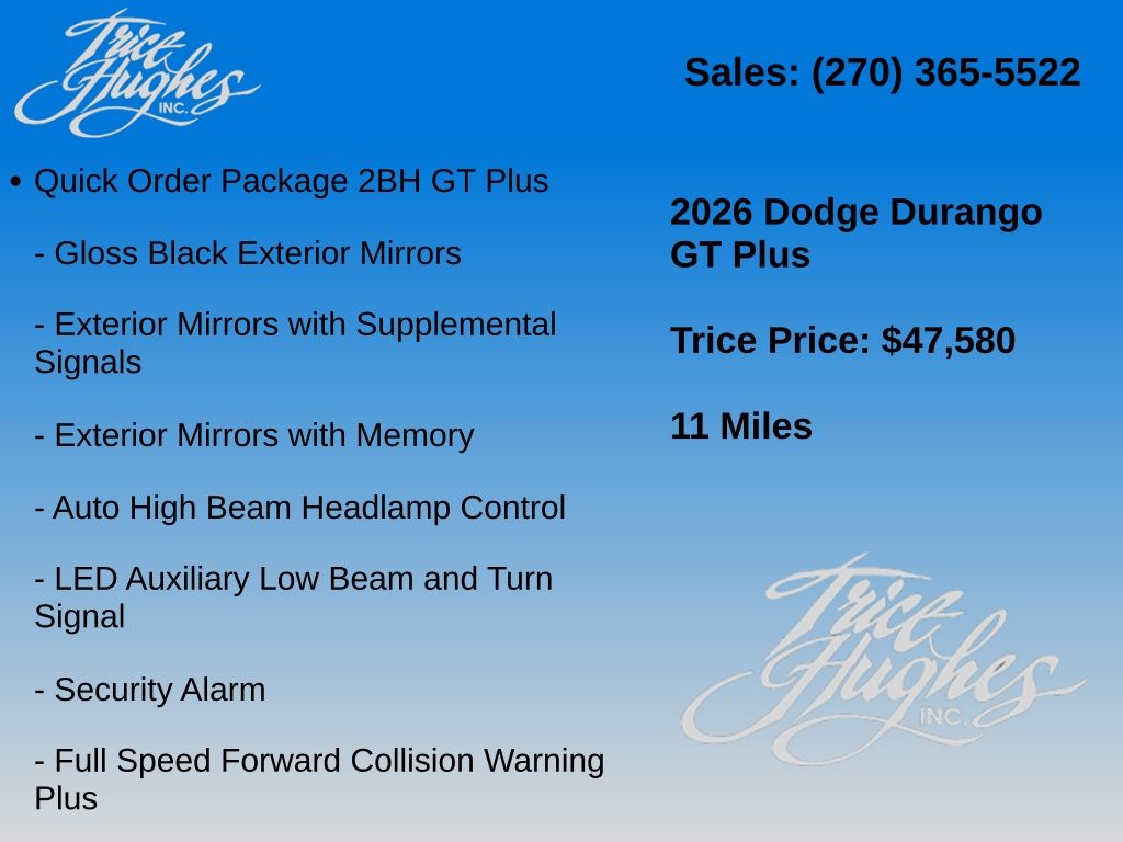 2026 Dodge Durango GT Plus - Photo 20