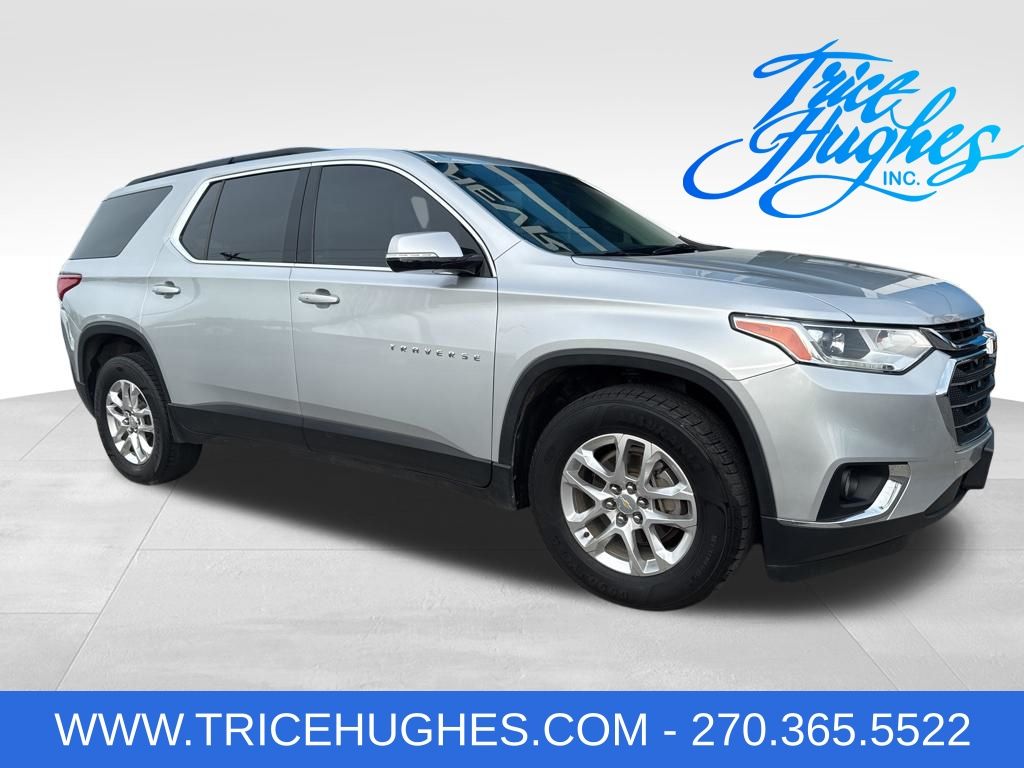 Silver Ice Metallic 2020 Chevrolet Traverse LT Leather AWD SUV / Crossover Four-Wheel Drive 9-Speed Automatic