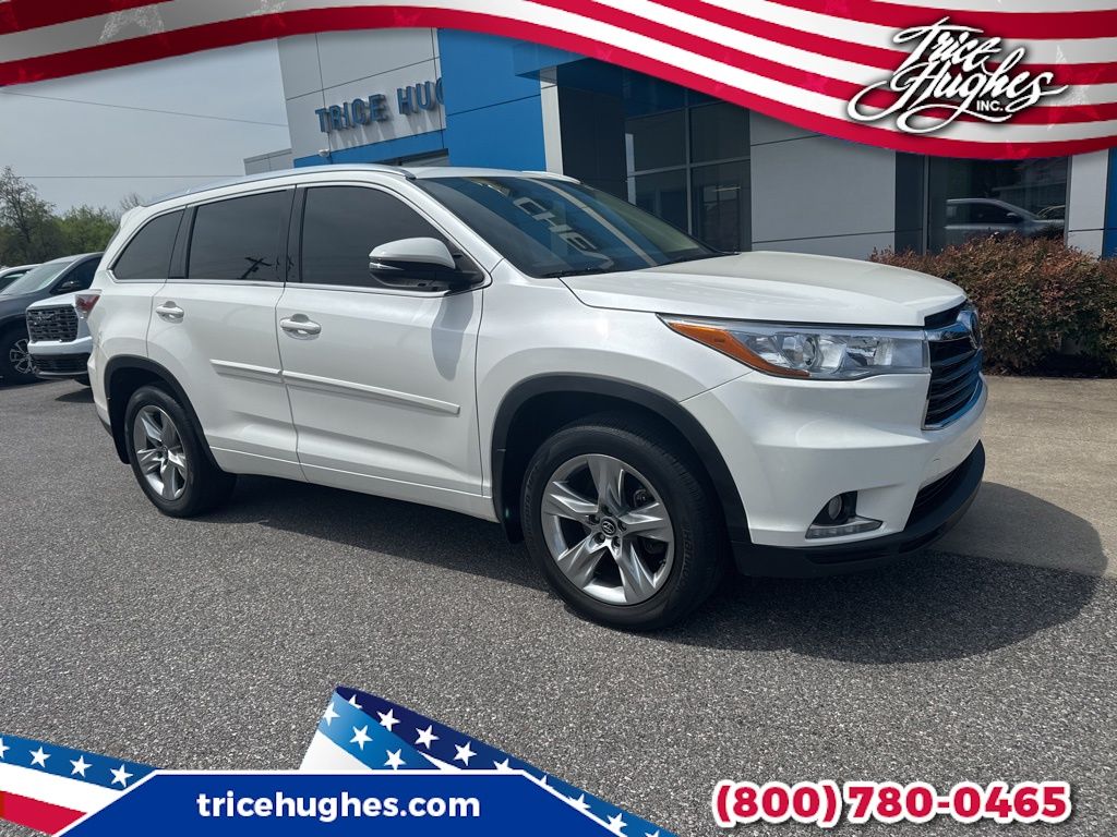 2016 Toyota Highlander Limited Platinum AWD