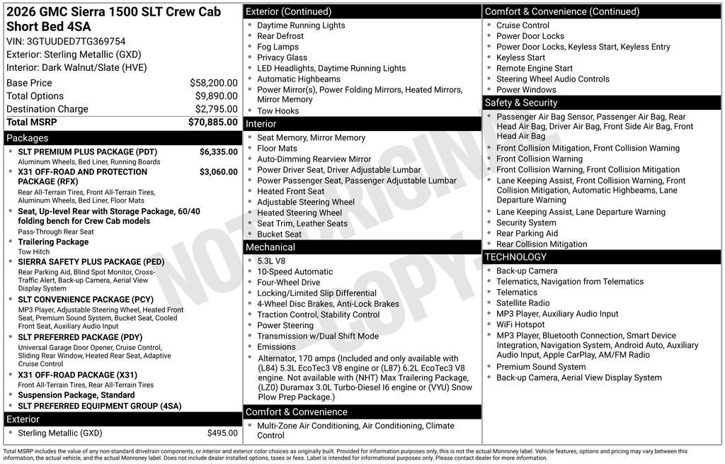 2026 GMC Sierra 1500 SLT - Photo 31