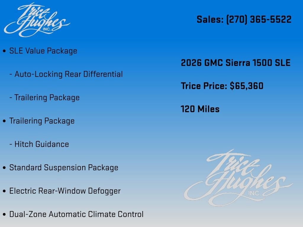 2026 GMC Sierra 1500 SLE - Photo 13