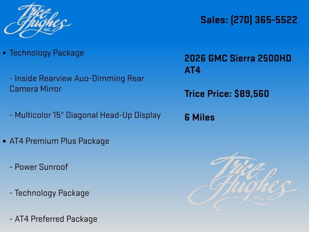 2026 GMC Sierra 2500HD AT4 - Photo 8