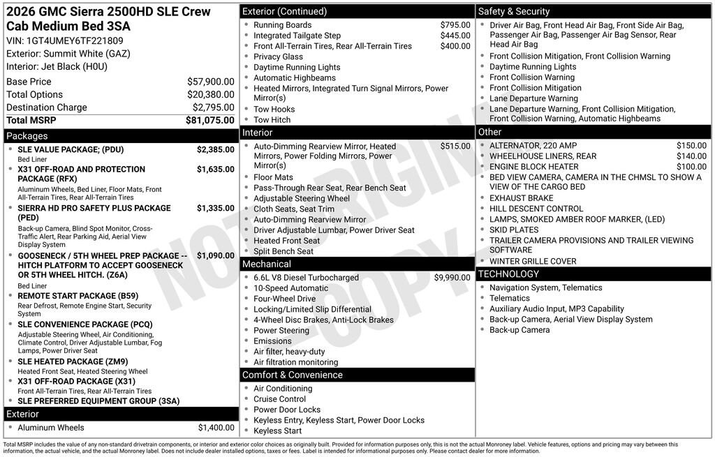 2026 GMC Sierra 2500HD SLE - Photo 27