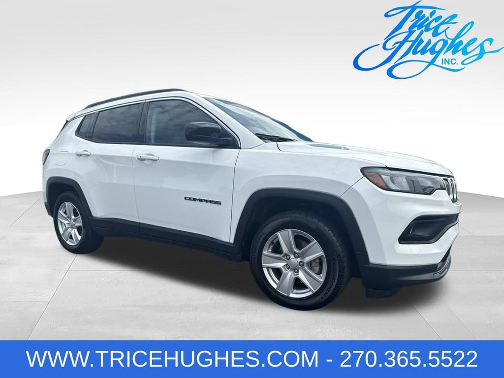 Used 2022 Jeep Compass Latitude with VIN 3C4NJCBB4NT145877 for sale in Princeton, KY