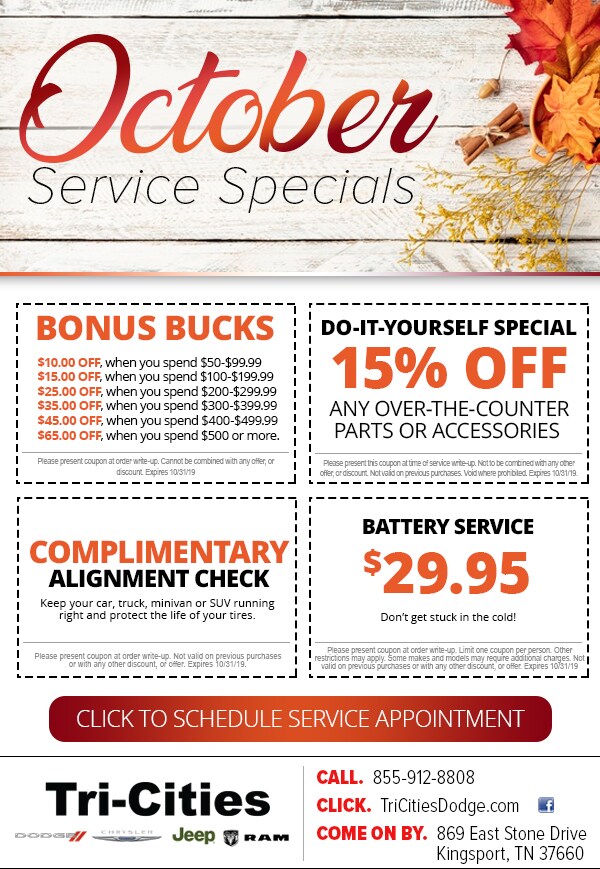 Tri Cities Dodge >> Service Specials Tri Cities Chrysler Dodge Jeep Ram Tri Cities Dodge >> Service Specials Tri Cities Chrysler Dodge Jeep Ram