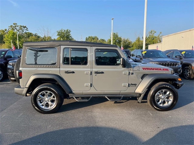 Used 2023 Jeep Wrangler 4-Door Sport with VIN 1C4HJXDN9PW638530 for sale in Kingsport, TN