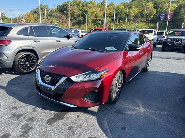 Used 2019 Nissan Maxima SL with VIN 1N4AA6AV7KC376152 for sale in Kingsport, TN