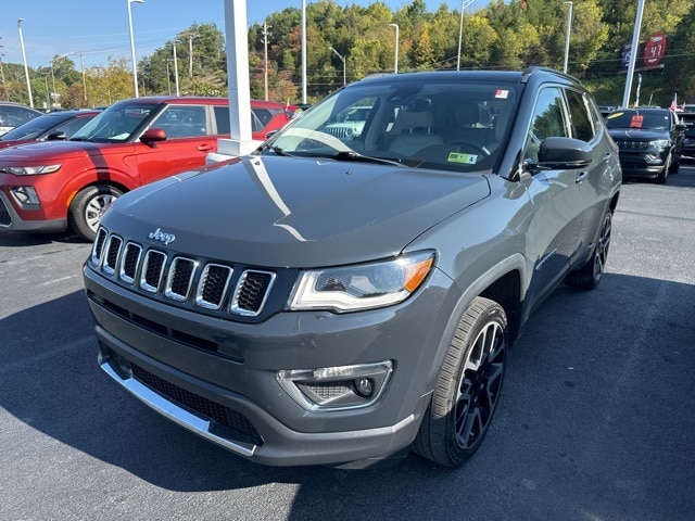 Used 2018 Jeep Compass Limited with VIN 3C4NJDCB6JT153493 for sale in Kingsport, TN