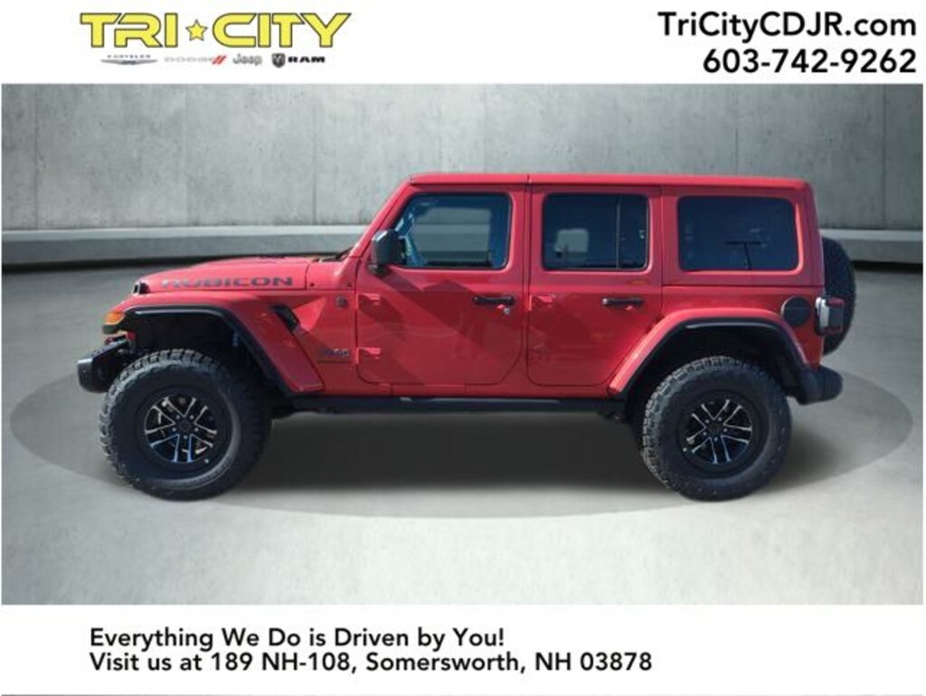New 2026 Jeep Wrangler 4-DOOR RUBICON X Sport Utility