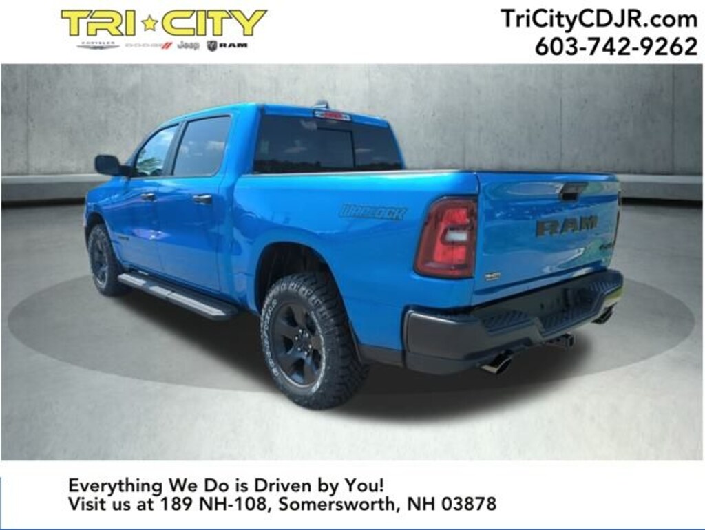 New 2026 Ram 1500 WARLOCK CREW CAB 4X4 5'7 BOX Pickup