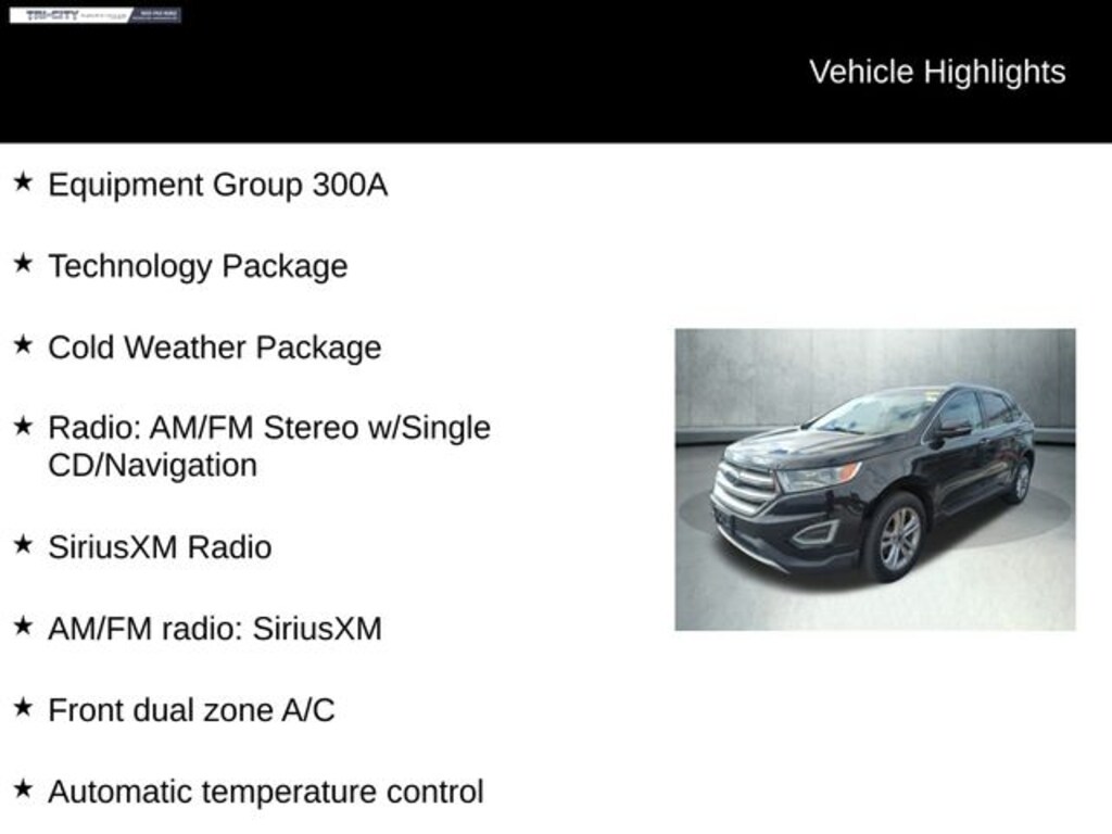 Used 2016 Ford Edge Titanium SUV