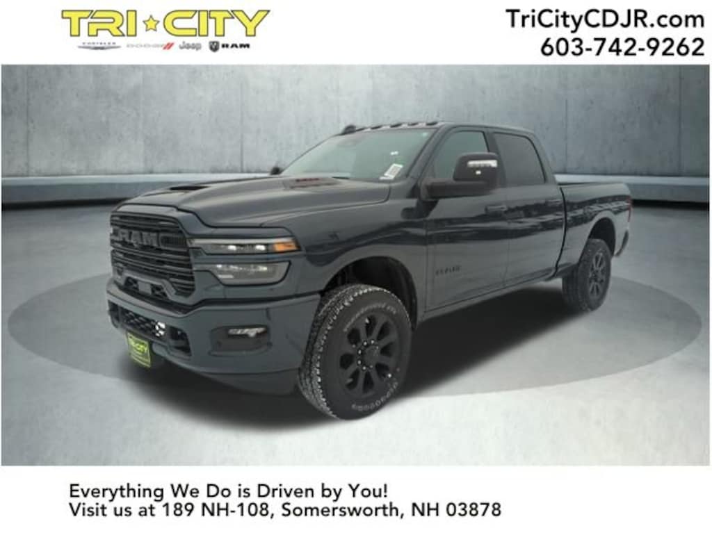 New 2026 Ram 3500 LARAMIE CREW CAB 4X4 6'4 BOX Pickup