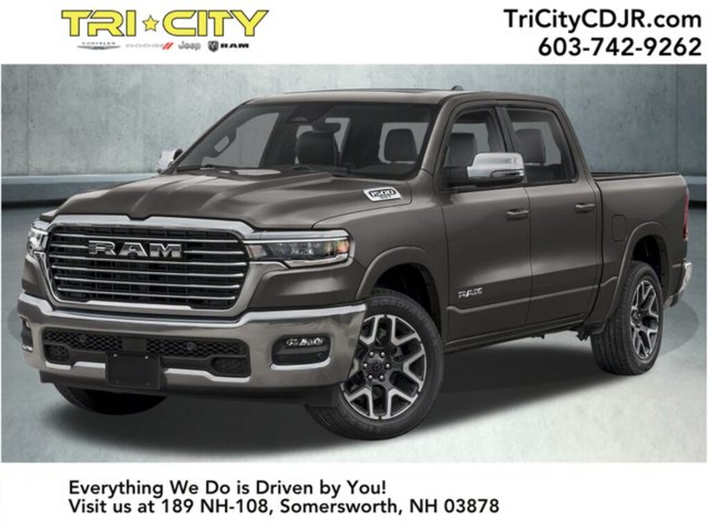 New 2026 Ram 1500 LARAMIE CREW CAB 4X4 5'7 BOX Pickup