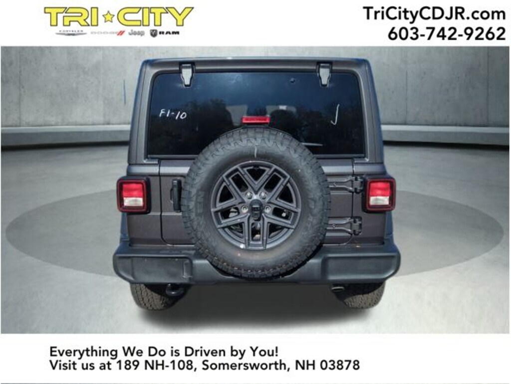 New 2026 Jeep Wrangler 4-DOOR SPORT S Sport Utility