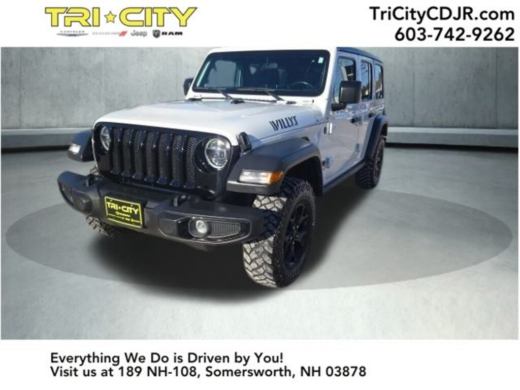 Used 2021 Jeep Wrangler Unlimited Willys SUV