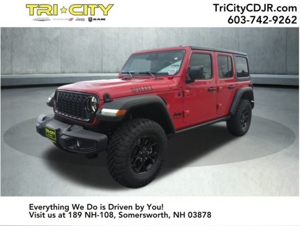 New 2026 Jeep Wrangler 4-DOOR WILLYS Sport Utility