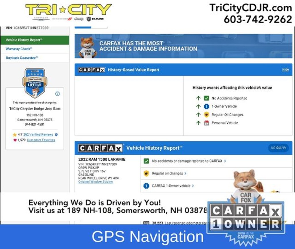 Used 2022 Ram 1500 Laramie Truck