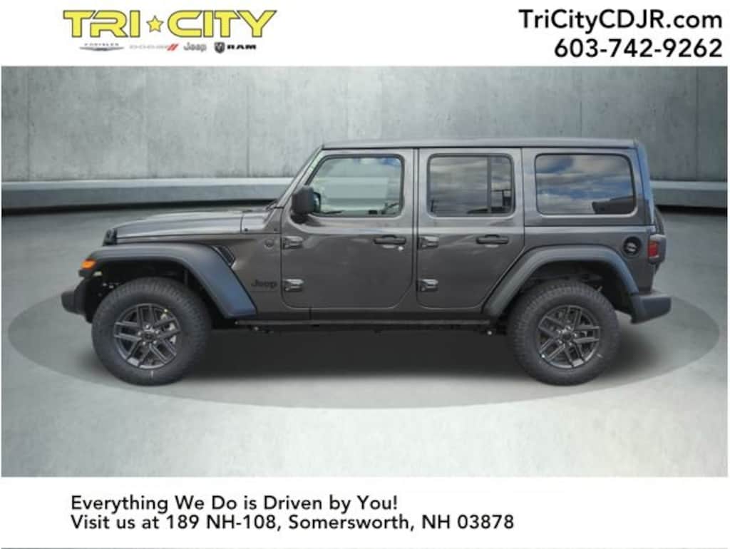 New 2025 Jeep Wrangler 4-DOOR SPORT S Sport Utility