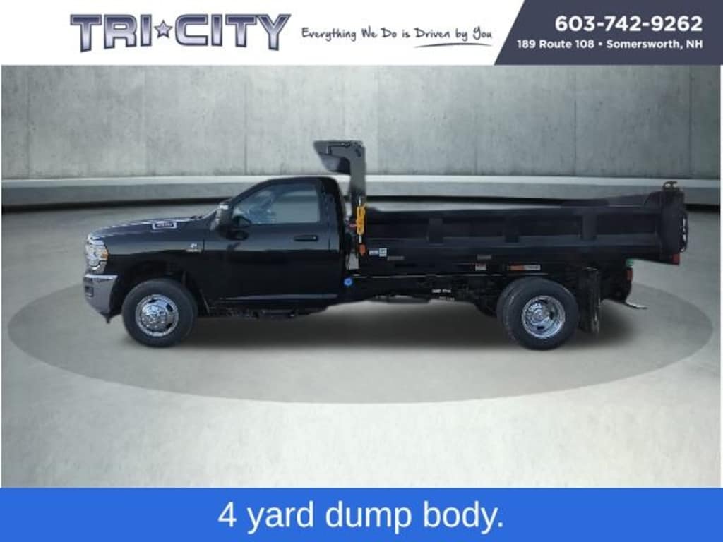 New 2024 Ram 3500 Chassis Cab 3500 TRADESMAN CHASSIS REGULAR CAB 4X4 84' CA Pickup
