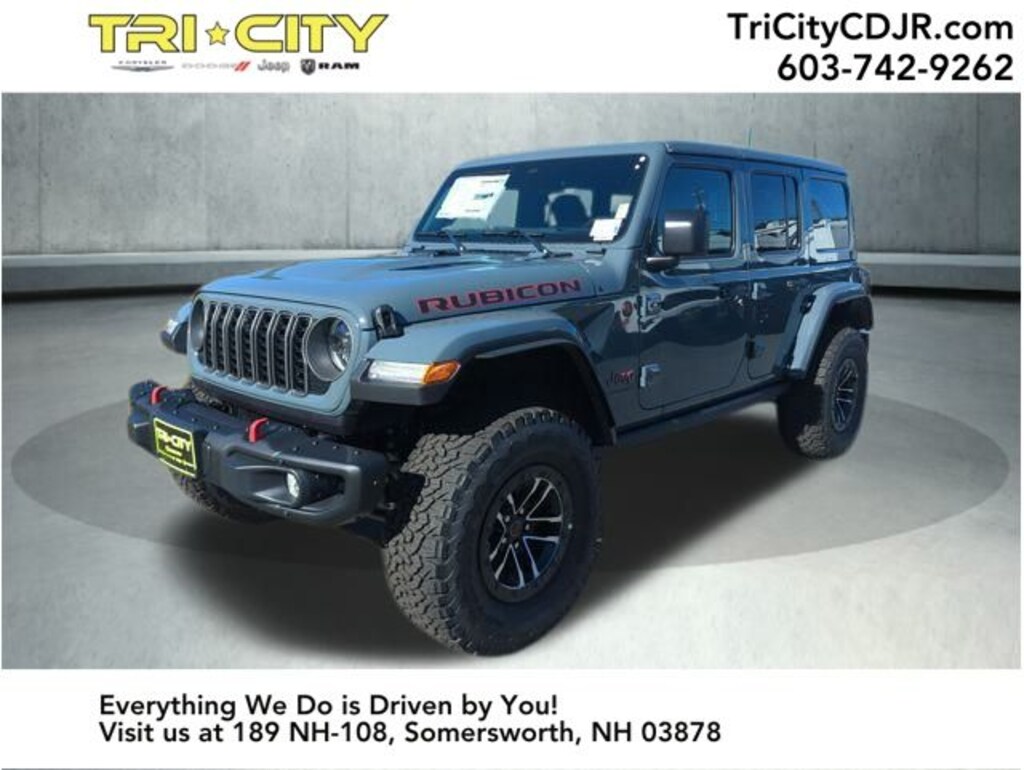 New 2026 Jeep Wrangler 4-DOOR RUBICON X Sport Utility