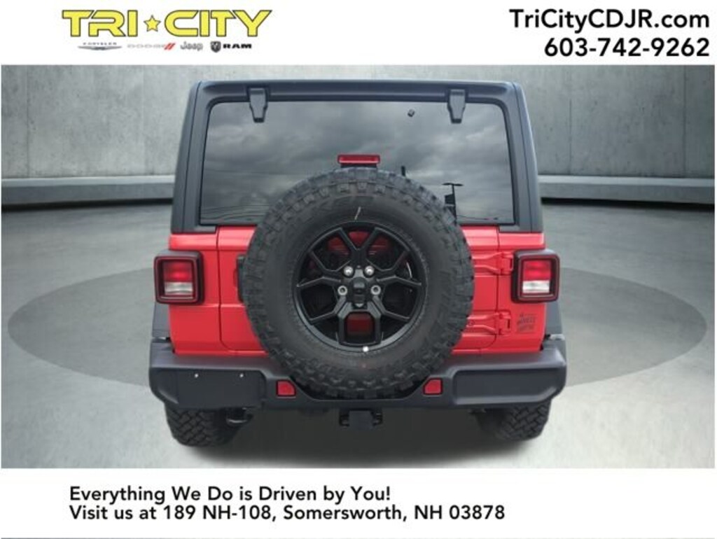 New 2026 Jeep Wrangler 4-DOOR WILLYS Sport Utility