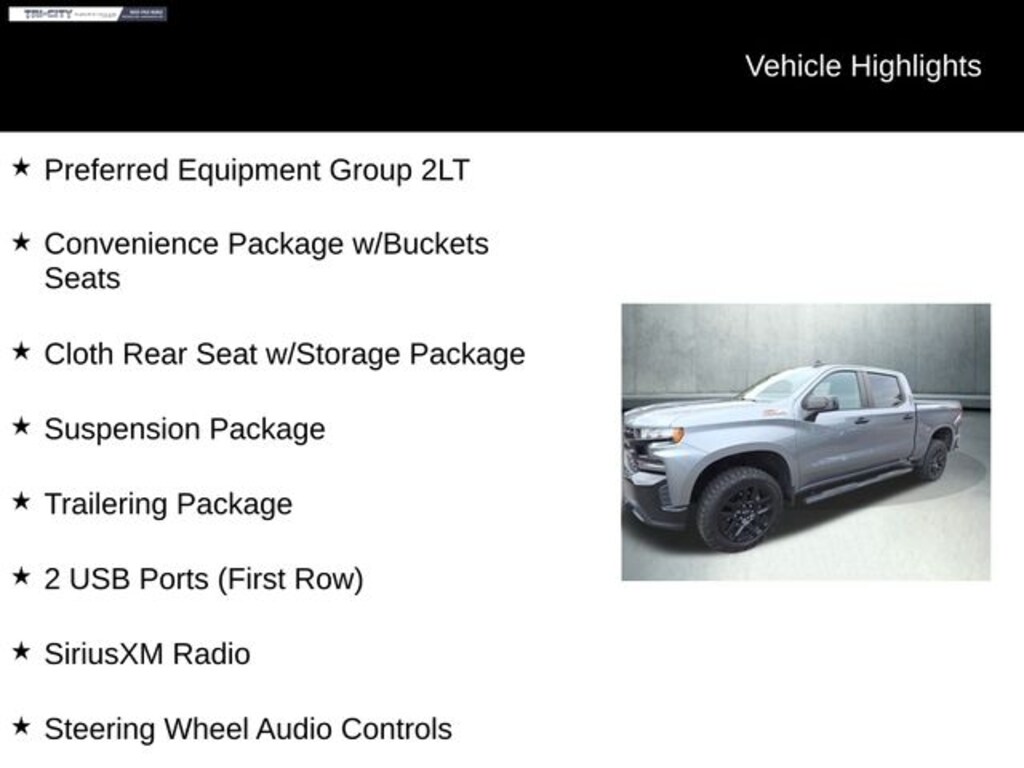 Used 2021 Chevrolet Silverado 1500 LT Trail Boss Truck