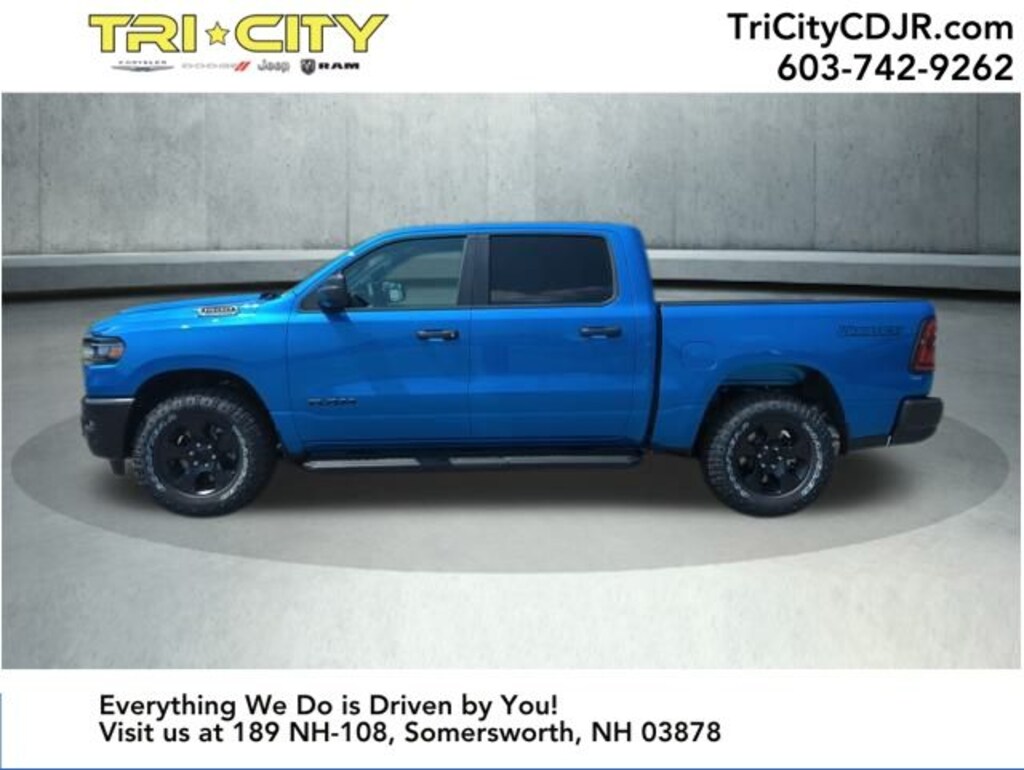 New 2026 Ram 1500 WARLOCK CREW CAB 4X4 5'7 BOX Pickup