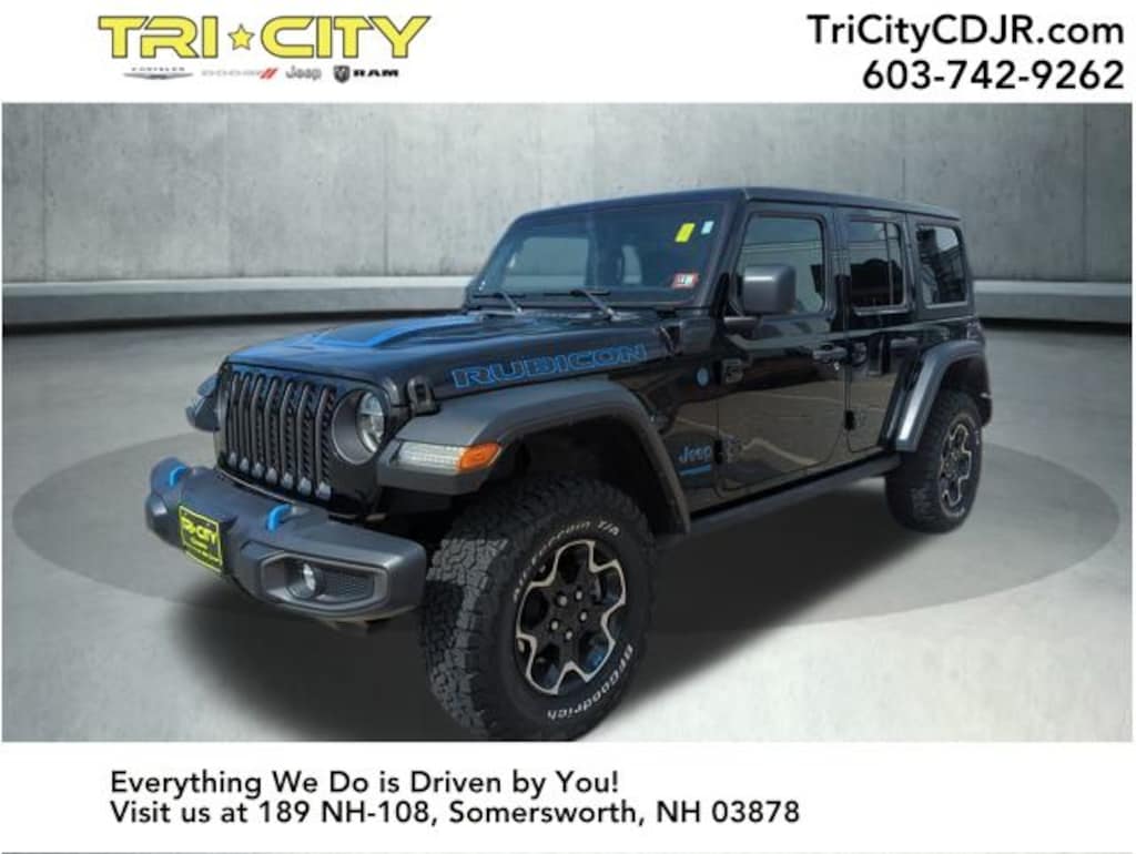 Used 2022 Jeep Wrangler Unlimited Rubicon 4xe SUV