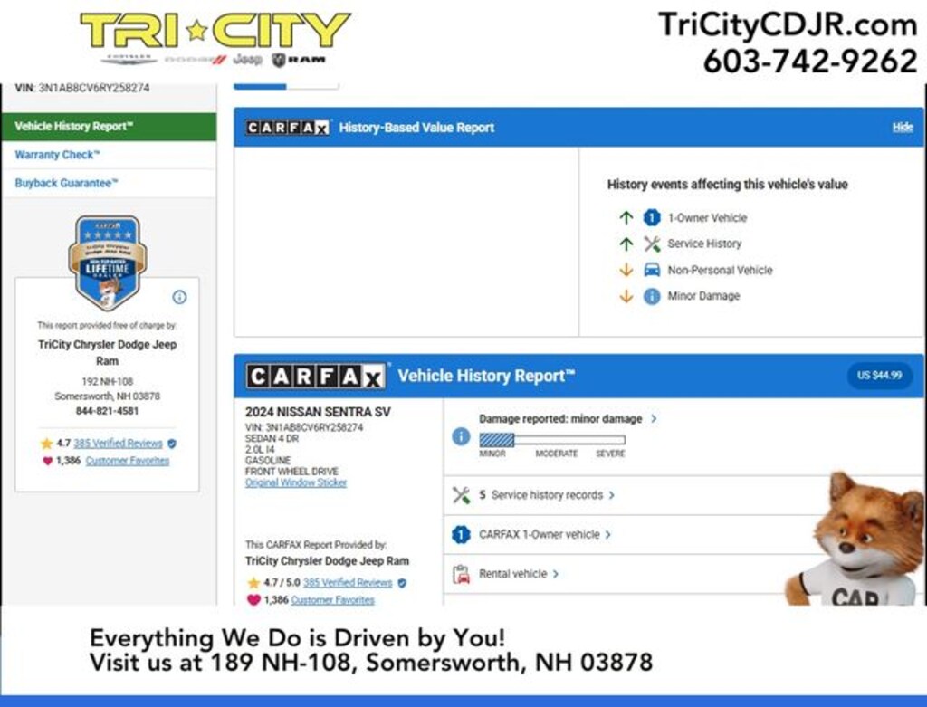 Used 2024 Nissan Sentra SV Sedan