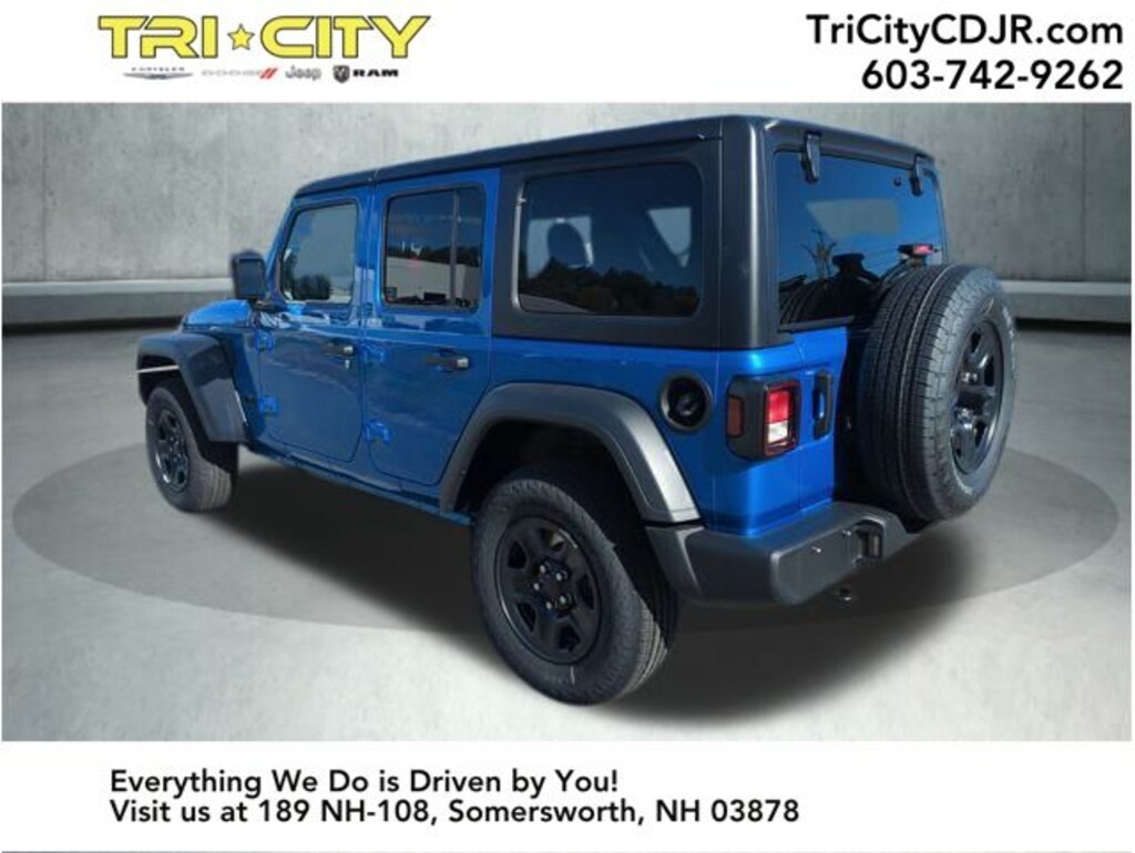 New 2026 Jeep Wrangler 4-DOOR SPORT Sport Utility