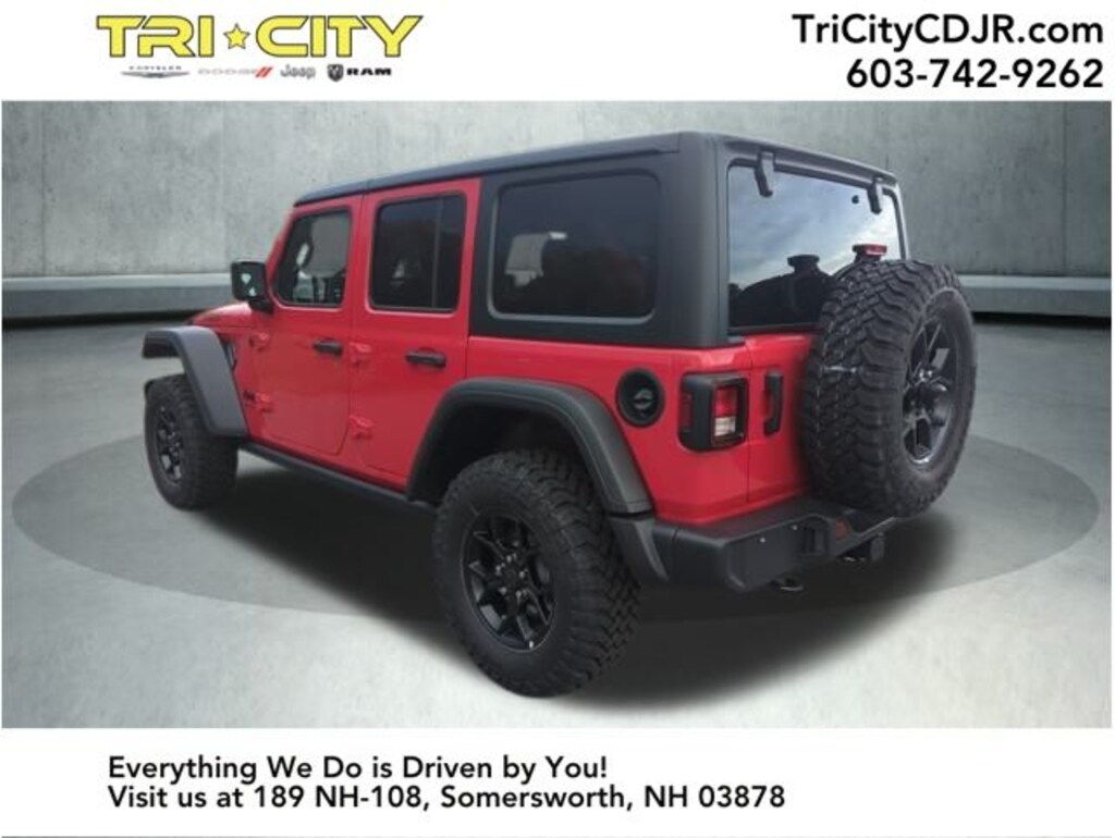 New 2026 Jeep Wrangler 4-DOOR WILLYS Sport Utility