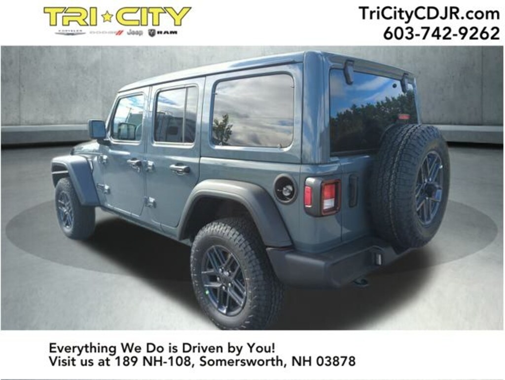 New 2026 Jeep Wrangler 4-DOOR SPORT S Sport Utility