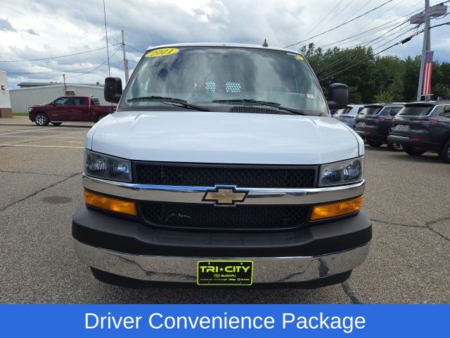 Used 2021 Chevrolet Express Cargo Work Van with VIN 1GCWGAF78M1182952 for sale in Somersworth, NH