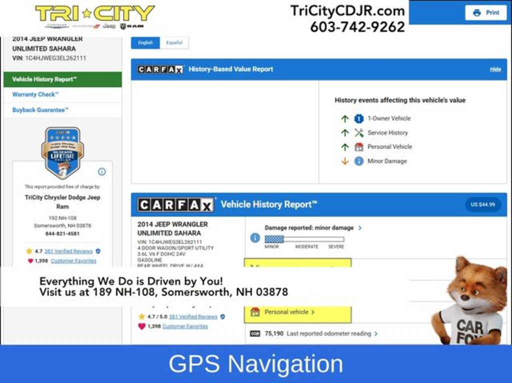 Used 2014 Jeep Wrangler Unlimited Sahara SUV