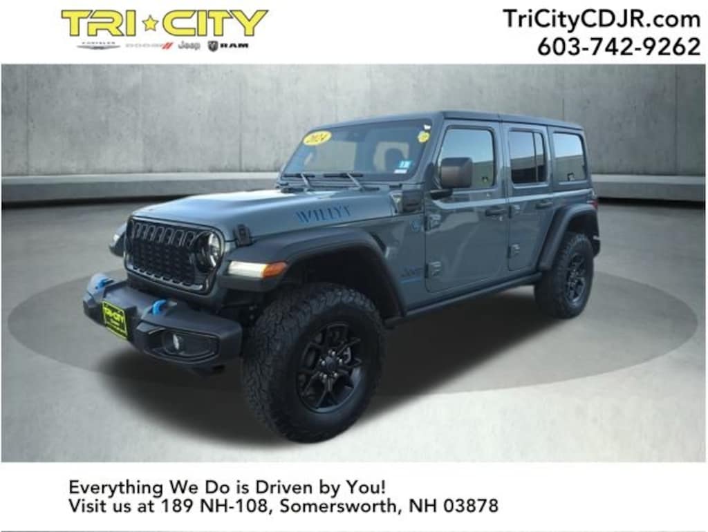 Used 2024 Jeep Wrangler Willys 4xe SUV
