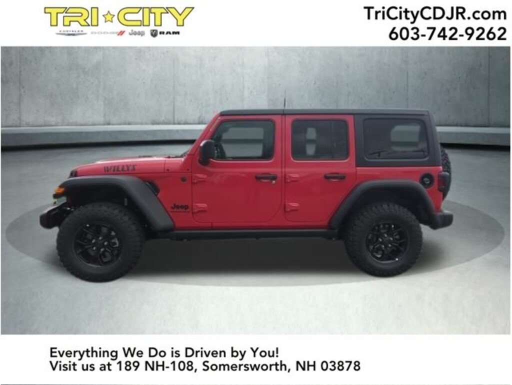 New 2026 Jeep Wrangler 4-DOOR WILLYS Sport Utility