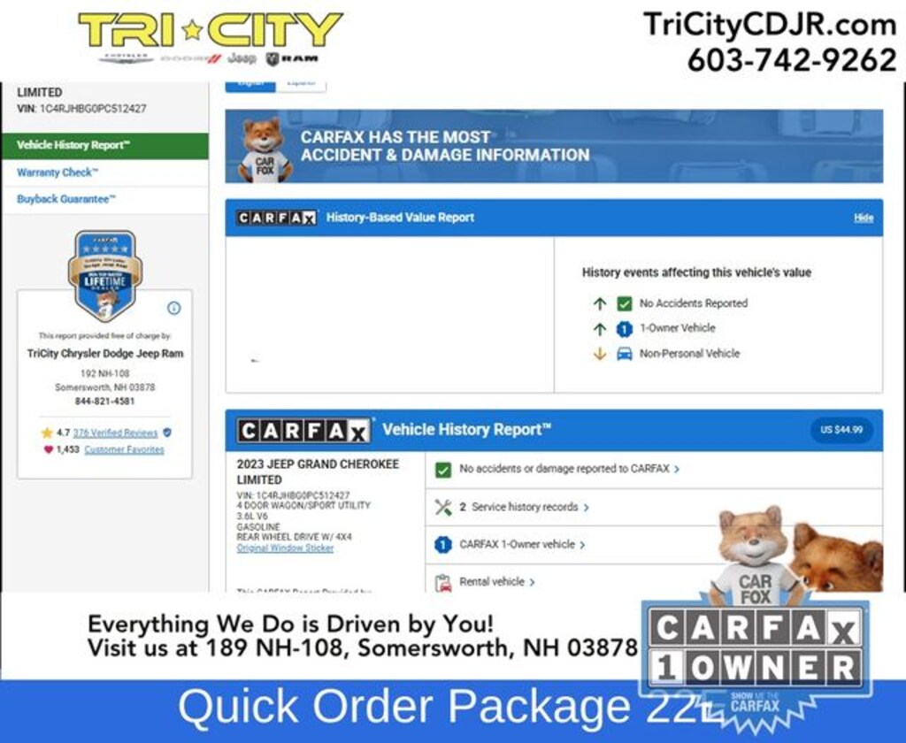 Used 2023 Jeep Grand Cherokee Limited SUV