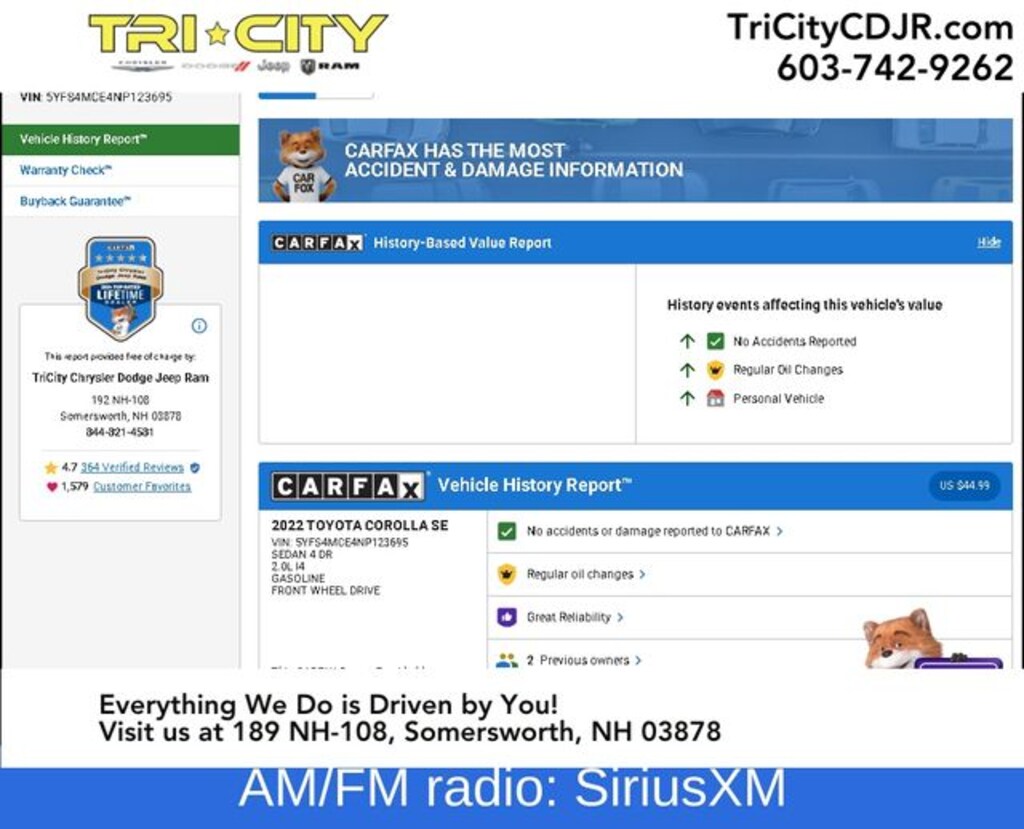 Used 2022 Toyota Corolla SE Sedan