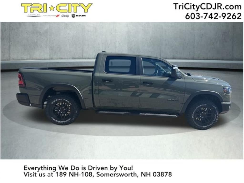 New 2026 Ram 1500 REBEL CREW CAB 4X4 5'7 BOX Pickup