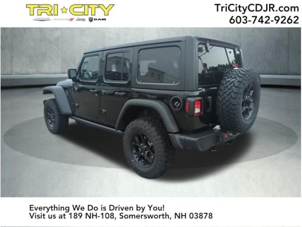 New 2026 Jeep Wrangler 4-DOOR WILLYS Sport Utility