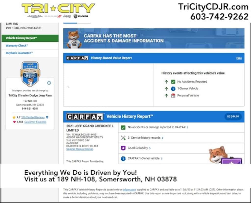 Used 2021 Jeep Grand Cherokee L Limited SUV