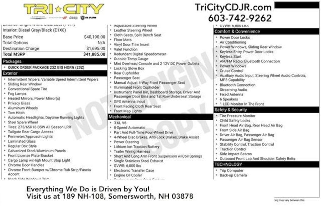 Used 2020 Ram 1500 Big Horn/Lone Star Truck