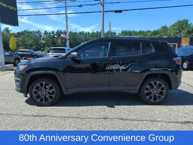 Used 2021 Jeep Compass 80th Spec. Edition with VIN 3C4NJDEBXMT537794 for sale in Somersworth, NH