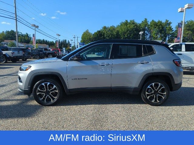 Used 2022 Jeep Compass Limited with VIN 3C4NJDCB3NT197604 for sale in Somersworth, NH