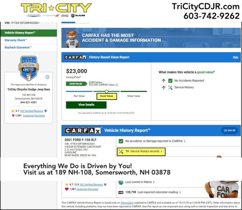 Used 2021 Ford F-150 XLT Truck