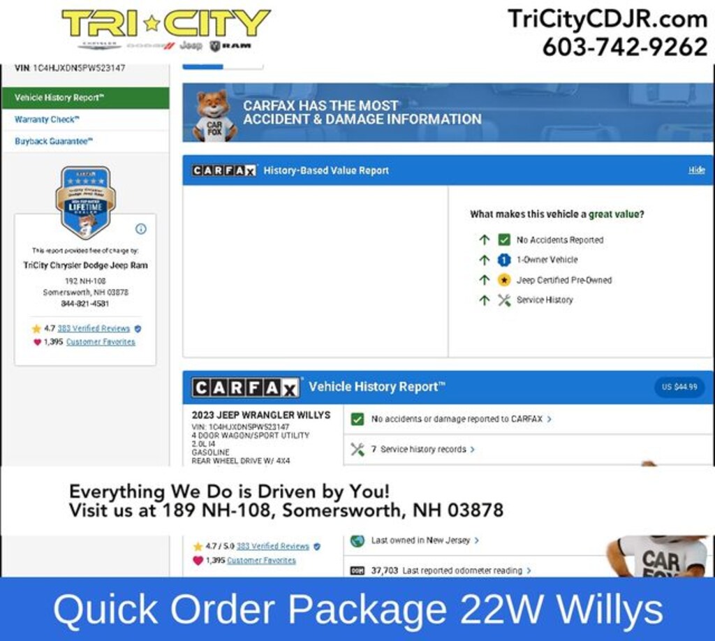 Used 2023 Jeep Wrangler Willys SUV