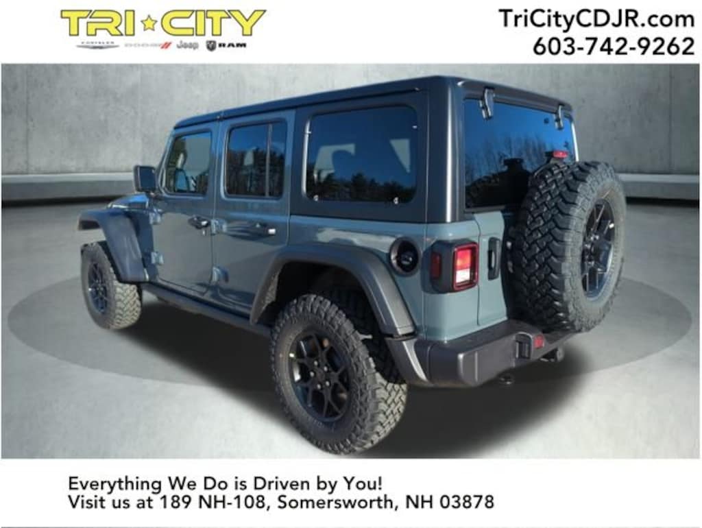 New 2026 Jeep Wrangler 4-DOOR WILLYS Sport Utility